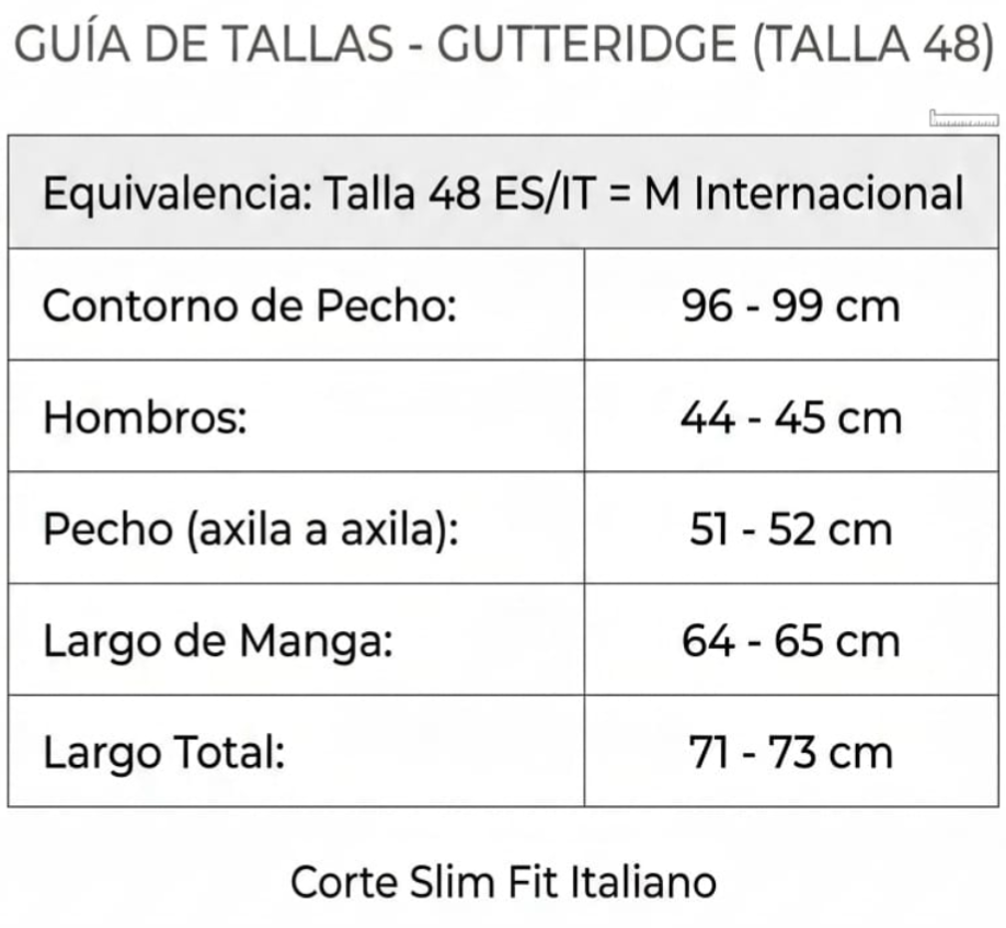 Americana de Cuadros Príncipe de Gales 100% Lana – Talla 48
