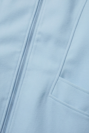 Abrigo / Chaqueta Ligera Azul Pastel Brave Soul "Herrera" (Talla S/38)